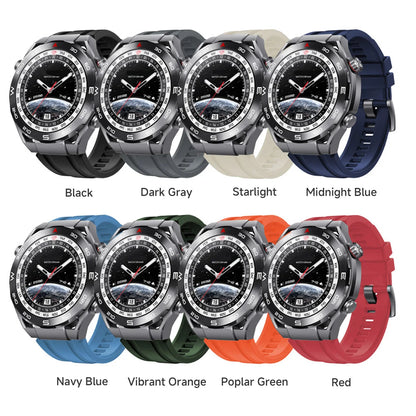 Silicone Band for Huawei Ultimate Smartwatch Rubber Silicone Band Strap for Huawei Ultimate GT4 GT2 Pro 22mm Replacement Strap