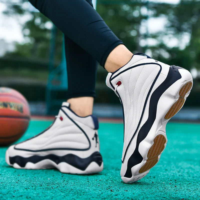 Super Cool Mens Womens Basketball Shoes Luxury Brand Sport Shoes Boy Anti Slip Outdoor Basketball Trainers Wearable Sneakers - Kimlud