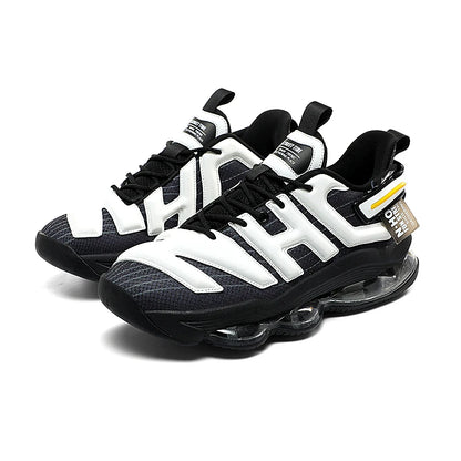 Chunky Sneakers Plus Size 45 Mens Designer Air Cushioned Basketball Shoes Fashion Casual Leather Height Increased Platform Shoes