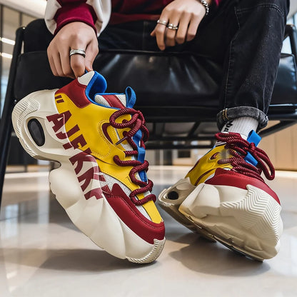 Fashion retro best-selling casual trendy shoes men's dad shoes new style comfortable breathable versatile casual shoes