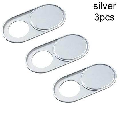 Metal Webcam Cover Camera Magnet Slider Shutter Privacy Protect Sticker for Laptop Tablet Phone Ultra Thin Privacy Sticker