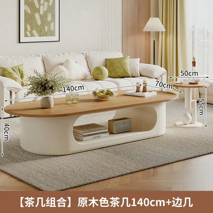 Small Living Room Coffee Table Decoration Modern Aesthetic Minimalist Coffee Table Writing Service Mesas Bajas Home...