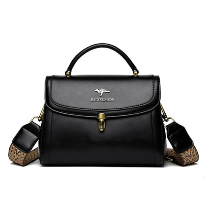 High Quality Leather Shoulder Crossbody Bags for Women 2024 Ladies Luxury Designer Fashion Handbags Female Messenger Sac...