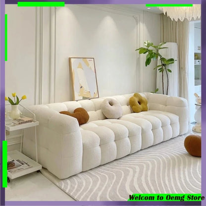 Nordic Style Modern Luxury Sofa Living Room Cozy Lounge Furniture Designer Lazy Divano Soggiorno Di Lusso Mueble Home...