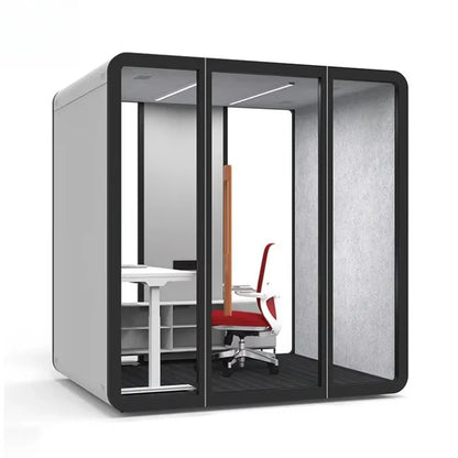 Multi-Functional Soundproof Booth Dual-Purpose Work And Rest Acoustic Pod Customized Internal Facilities For Open Office Public