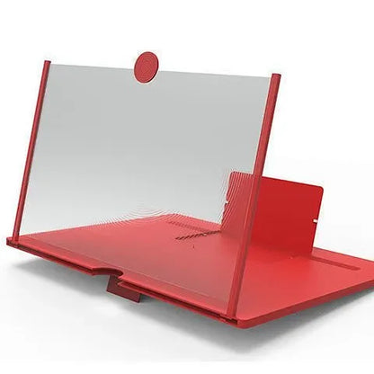 17x22cm HD Version Mobile Phone Screen Magnifying Glass 2X 3X Pull-out Creative Stretch 3d Mobile Phone Holder Magnifying Glas