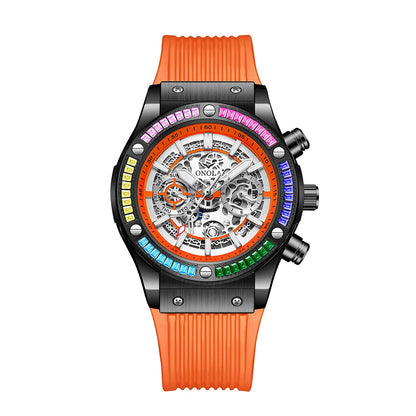 2025 Classic Luxury Watch for Menes  Multifunction Sports Waterproof Luminous Casual Clock ONOLA Men Mechanic Watches