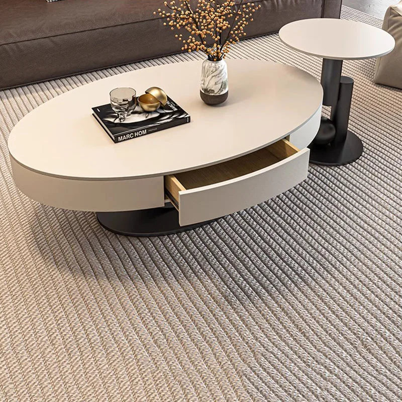 Space Saving Standing Coffee Table Nordic Decoration Living Room Designer Side Table Center Meubles Lounge Suite Furniture - Kimlud