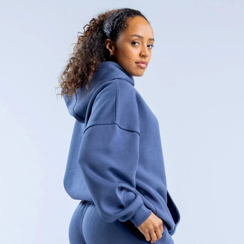 American Fashion Trend Yoga Coat Women's Sports and Leisure Hoodie Fitness Sweater Pullover Y2K Streetwear Hoodie