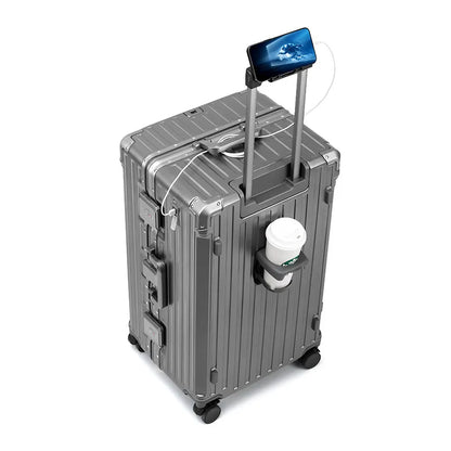 Luggage Sets Trolley Case Large Capacity Suitcase Universal Wheel Suitcase Thickened Combination Lock with Trolley - Kimlud