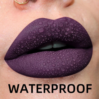 19 Colors Matte Velvet Lip Gloss Waterproof Liquid Lipstick Nude Black Lips Tint Makeup Lip Glaze Cosmetics Red Lip...