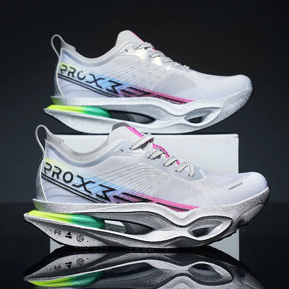 Unisex Sports Shoes Carbon Plate Walking Running Sneakers Shock-Absorbing Marathon Racing Athletics Training for Men's&Women