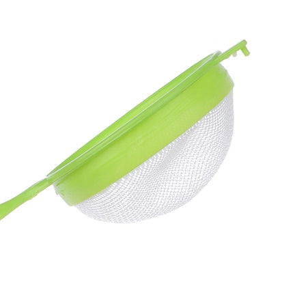 3pcs Plastic Fine Mesh Scoop Strainer Juice Tea Strainer Flour Colander Sieve Sifter Pastry Baking Tools Kitchen Accessories