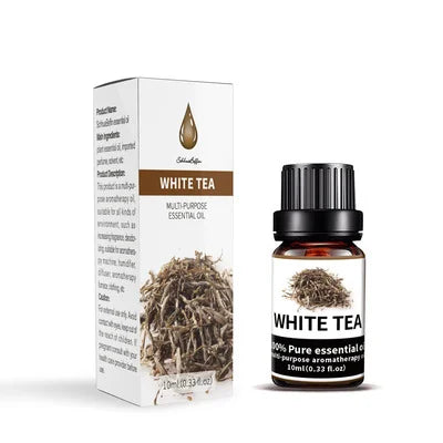 10ml Lavender Green Tea Plant Essential Oil Natural Aromatherapy Fragrance Humidifier Water Soluble Massage Essential Oil - Kimlud