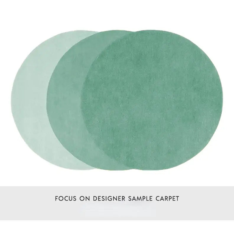 Nordic Simple Style Irregular Carpet for Living Room Home Decoration Sofa Fluffy Plush Rug Bedroom Bedside Non-slip Mat Washable