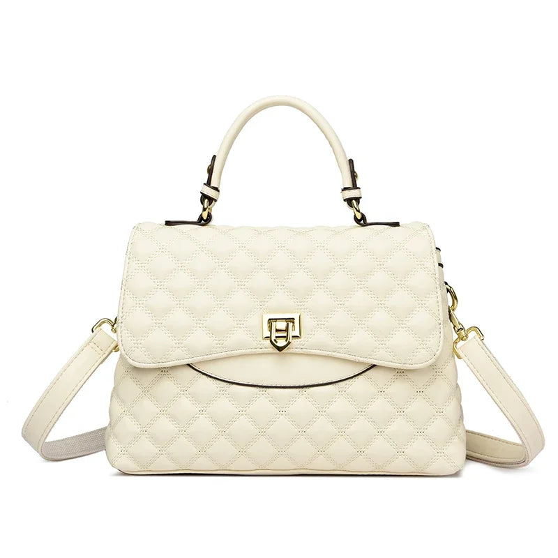 New Women's Soft Leather Shoulder Bags Multi-Layer Pockets Messenger Crossbody Bags Luxury Designer Female Handbags and...