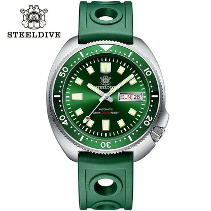 STEELDIVE 2024 New Arrival Captain Willard Watch NH36 Diver Watches Sapphire Mechanical Watch Men Automatic Wristwatches