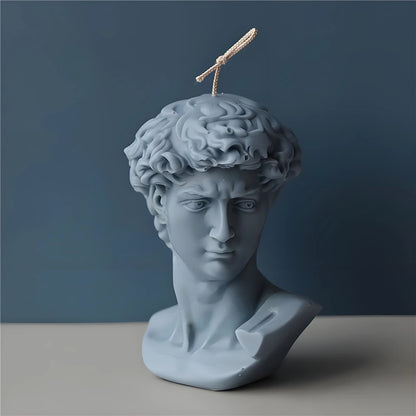 Natural Plant Scented Art Statue Perfume Candles Lavender Wind chime grass White Tea Fragrant Holiday Party Candle 1Pcs