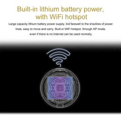 1080P WiFi  Mini Wireless Camera Indoor Tiny Camera Without Light Motion Detection Ultra Small Home Surveillance Battery Camera