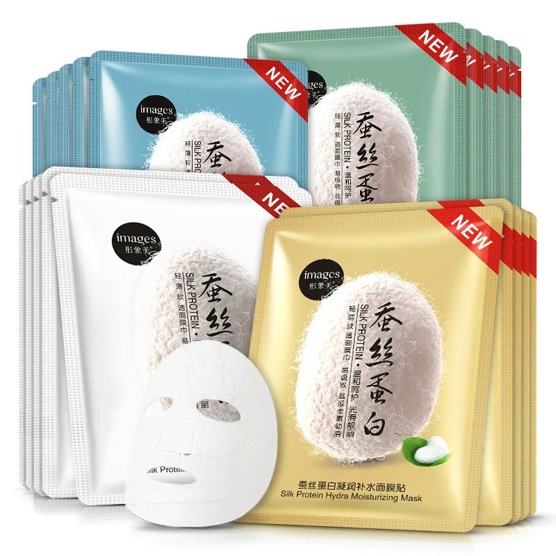 30Pcs Face Mask Sets Fresh Fruit Face Care Sheet Masks Hydrating Anti-aging Oil Control Acne Treatment Facial Mask Skin...