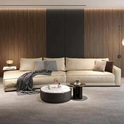 Large Filler Beige Sofas Wood Design Reclining Designer Luxury Couch Lounges Modular Nordic Sofa Perezoso Unique...