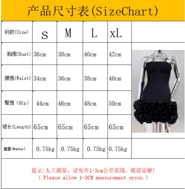2025 Stereoscopic Flowers Laceing Strapless Red Bandage Mini Evening Dress Sweet Woman Birthday Party Dress Performance...