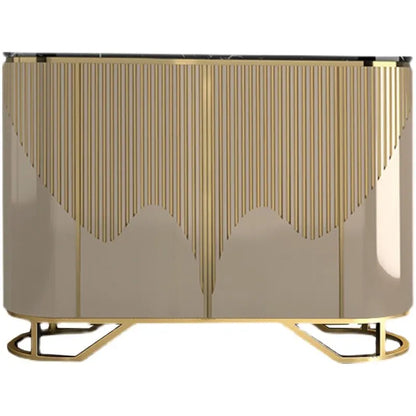 Narrow Luxury Living Room Cabinets Gold Classic French Narrow Living Room Cabinets Space Saving Meuble Rangement...