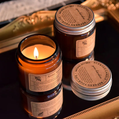 Scented Candles Smokeless Soy Candle Essential Oil Aromatic Candle Luxury Decoration Candle Wedding Gifts Party Home...