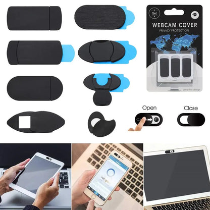 Slider Plastic Camera Cover Camera Sticker Privacy Security Webcam Cover For Laptop for Phone Tablet Computer iPad