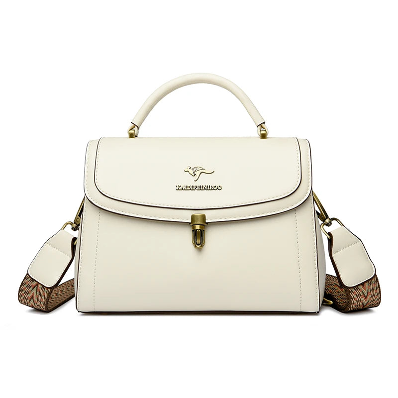 High Quality Leather Shoulder Crossbody Bags for Women 2024 Ladies Luxury Designer Fashion Handbags Female Messenger Sac...