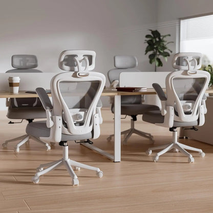 High Back Ergonomic Office Chair M903, Mesh Computer Desk Chair with Wheels, Adjustable Lumbar Support, Customized - Kimlud