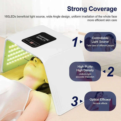 7 Colors LED Mask Face&Body Salon SPA Lamp Skin Moisturizing Rejuvenation  Anti Wrinkle Beauty Skin Care Equipment