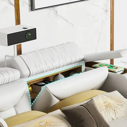 Korean Modern Luxury Bed European Nature Luxury Bedroom Human Bed Design Multifunctional Bedroom Camas King Size Home Furniture - Kimlud