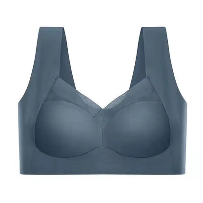 L-6XL Women Breathable Sport Bras Plus Size Seamless Bra Bralette Backless Lady Brassiere Vest Female Shock-Proof...