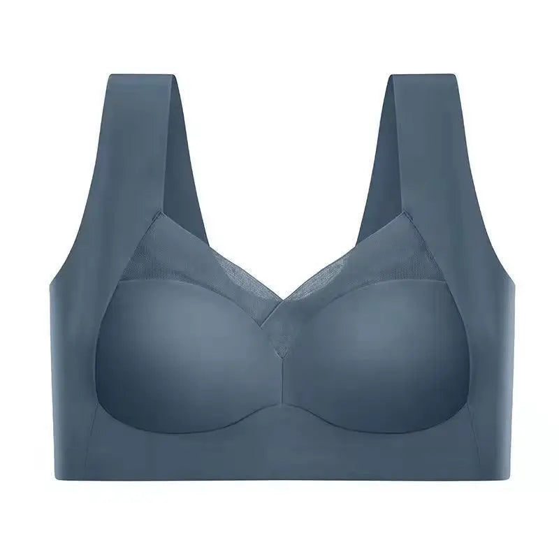 L-6XL Women Breathable Sport Bras Plus Size Seamless Bra Bralette Backless Lady Brassiere Vest Female Shock-Proof...