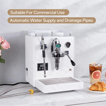 CAFOVO E133 Real E61 Group Head Espresso Machine Rotary Pump Dual Boiler PID Temperature Control Semi-Automatic Coffee Maker - Kimlud