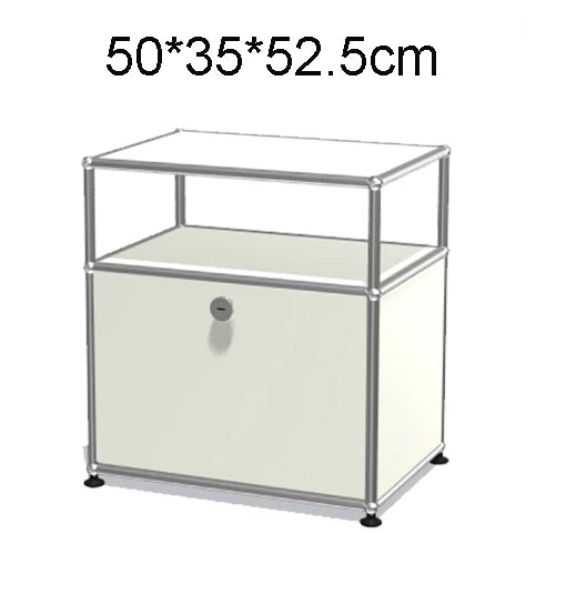 Module Modular DIY Furniture Storage Shelf Sideboard Customized Size Night Stand Cabinet Stainless Steel Home Use |...