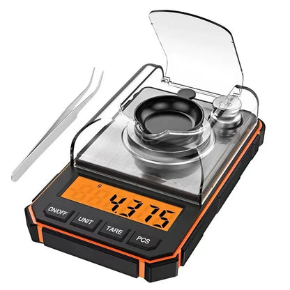 1pc 0.001g Professional Jewelry Scale 50g Electronic Display Precision Mini Pocket Digital Milligram Scales