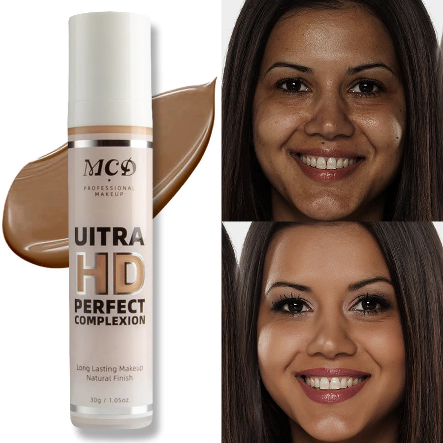 9 Shade Full Coverage Concealer Liquid Foundation makeup high coverage Base makeup cushion Foundation cream Natural...