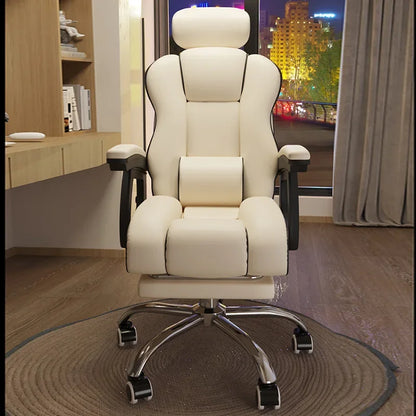 z for China factory wholesale high back swivel office chair pu leather armchair height adjustable office chair with...