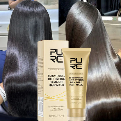 8 Seconds Magic Hair Mask Keratin Straightening Repair Damaged Frizy Treatment Soft Smoothing Professional Hair Care...
