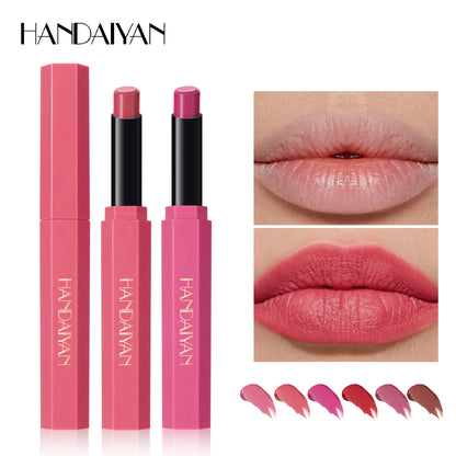 Red Matte Velvet Lipstick Waterproof Lasting Brown Lipstick Pencil Non Stick Cup Moisturize Lipstick Not Fading Sexy...