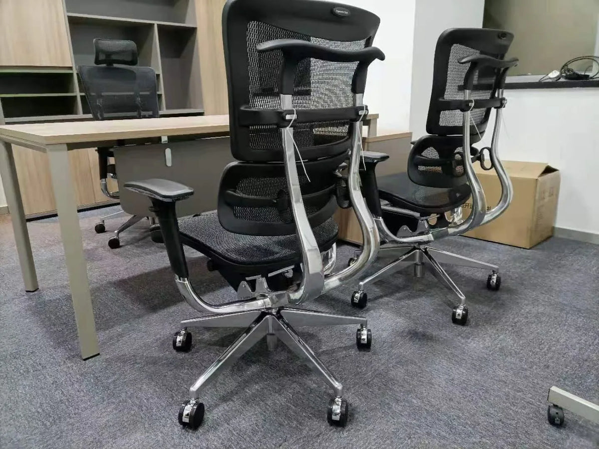 Commercial Furniture 3D Adjus Mesh Chair Ergonomic Office Chair 1 Piece Aluminum Modern 4 Lift 5 Years Optional | Kimlud...