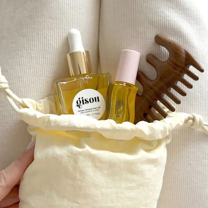 Gisou Honey Infused Hair Oil Travel Size 20/50 ml Enriched With Mirsalehi Honey Improve Dry Hair Long Lasting Essential Care - Kimlud
