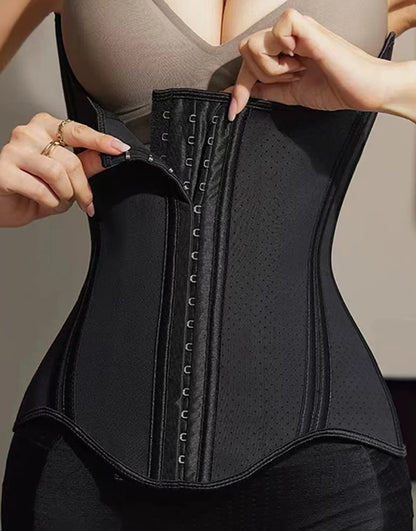 AfruliA Latex High Compression Shapewear Waist Trainer Corset Fajas Colombianas Girdle Strap Slimming Abdominal Belt...