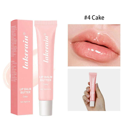 Summer Lip Balm Moisturizing Mirror Lip Gloss Lip Vanilla Mint Iced Coffee Cake Smell Lipstick Transparent Lip Oil  Makeup