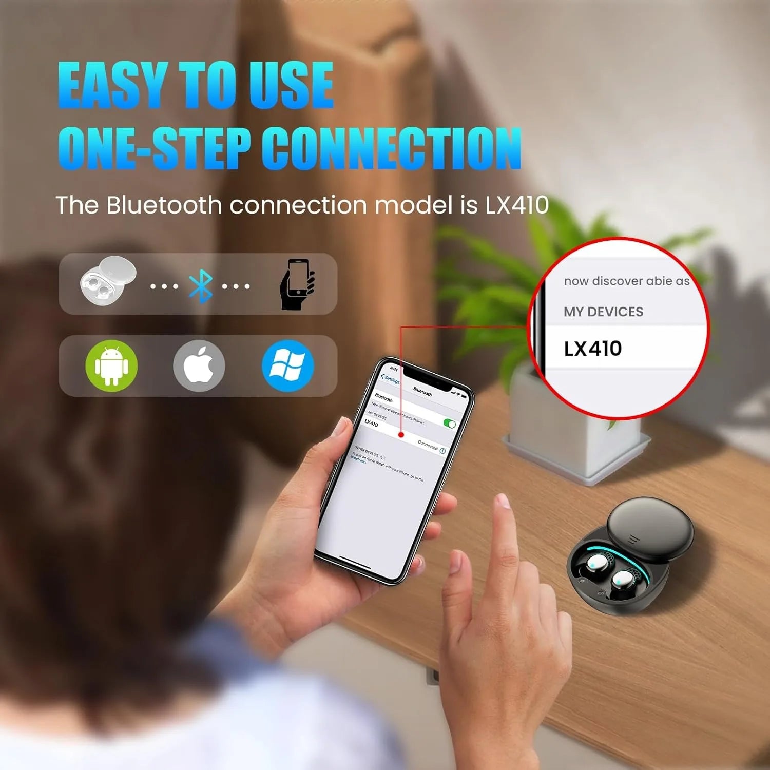 Wireless Earphone Sleep Earbuds for Side Sleepers Wireless Earbuds Comfortable Noise Blocking Music Sleep Dual Mode |...