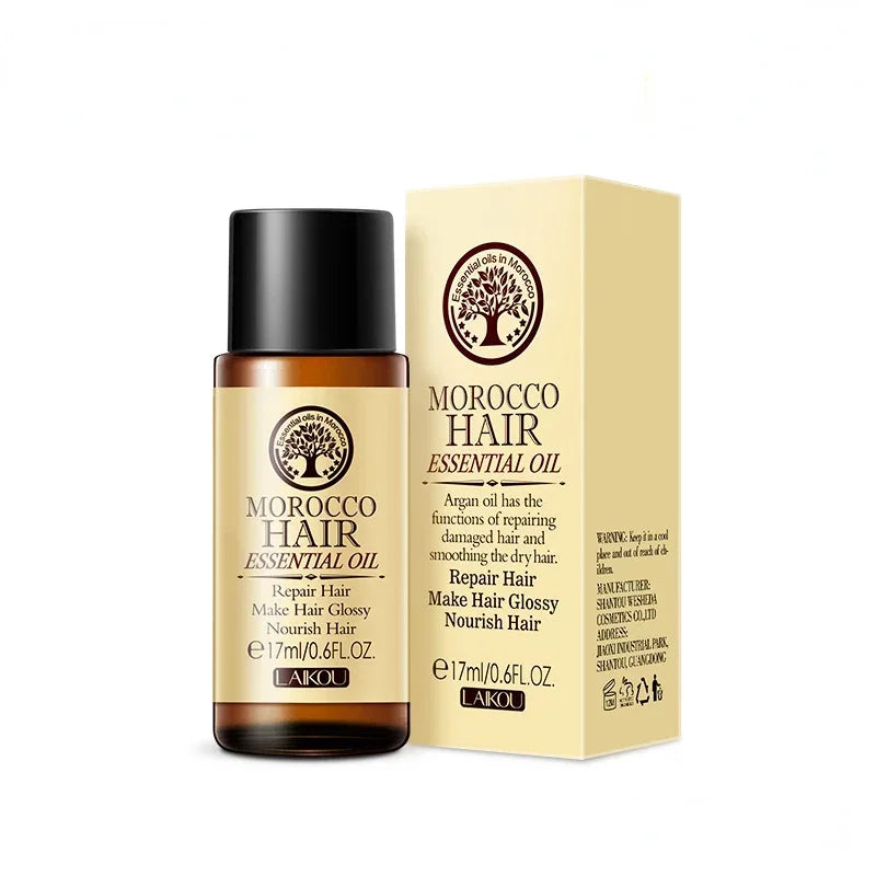 Hair Care Moroccan Pure Argan Oil Essential Oil for Dry Hair Types Multi-functional Care Products for Woman - Kimlud