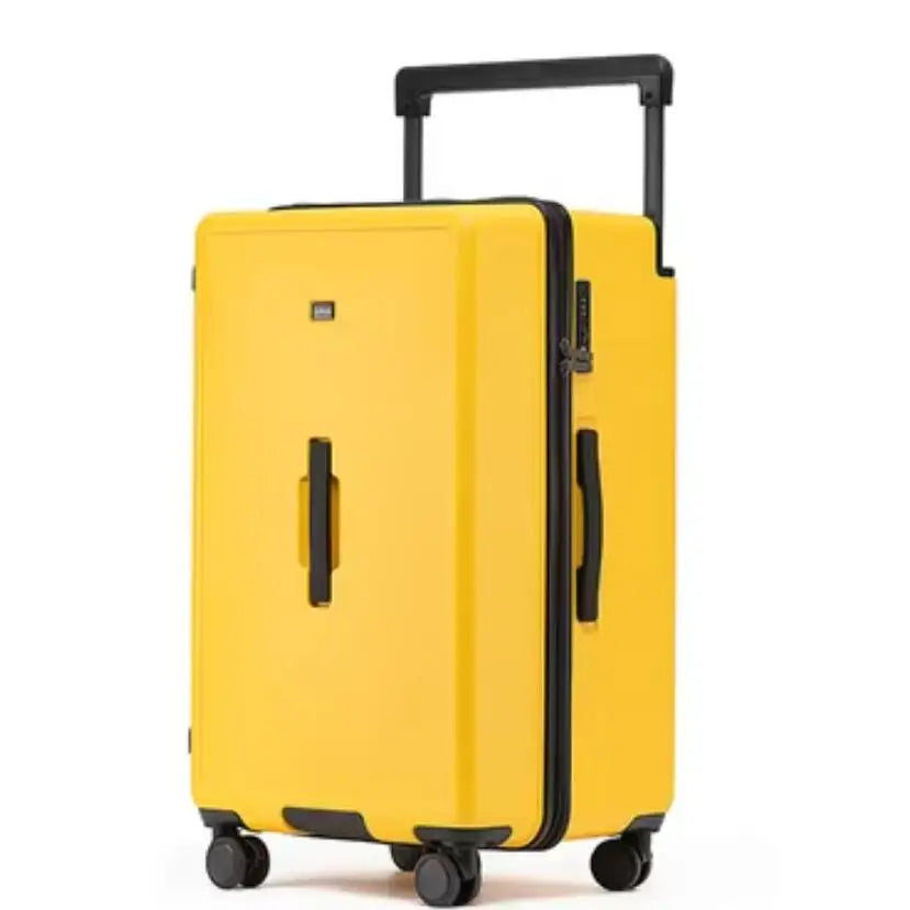 Fashion Wide Handle Large Capacity 32inch Rolling Luggage Trunk Women Hardside Travel Suitcase With Brake Wheels