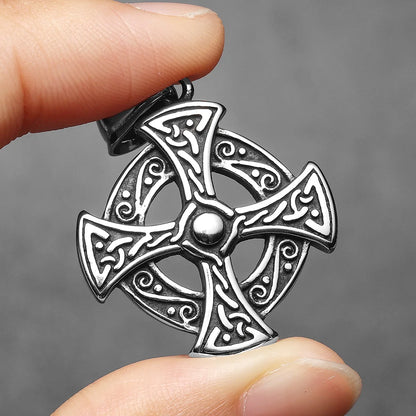 Craving Cross Totem Men Necklaces With Pendant Stainless Steel Jewelry For Male Women Punk Hip Hop Accessories Gifts Wholesale